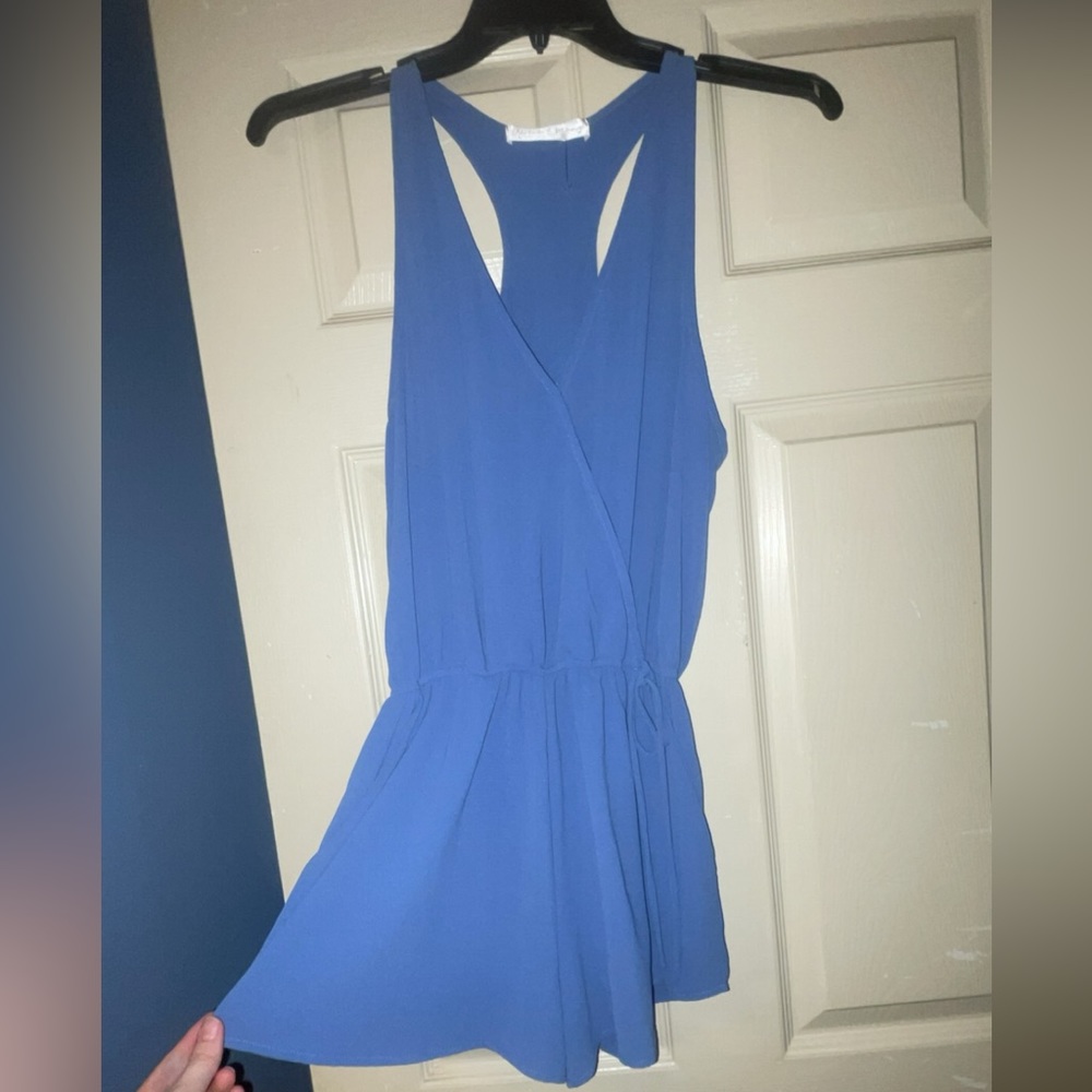 Blue romper
